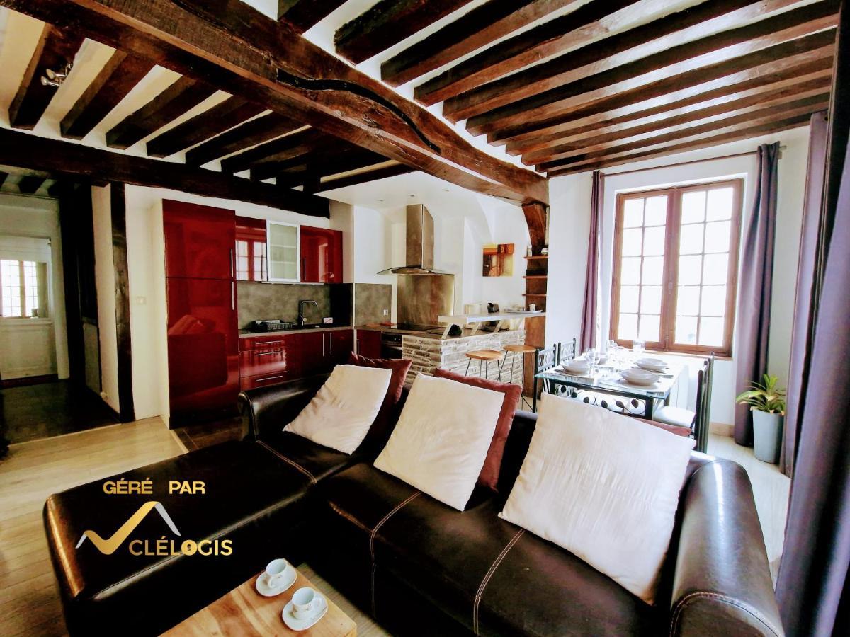 Le Graveur Saint Maclou, Hyper Centre, Typique Rouennais Apartment Exterior photo